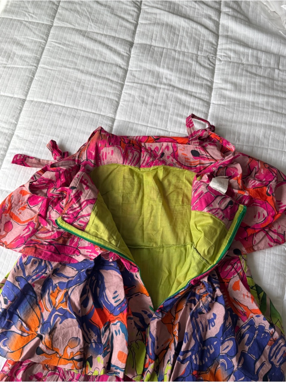 Anthropologie Multicolor Tiered Floral Maxi Dress - Picture 6 of 7